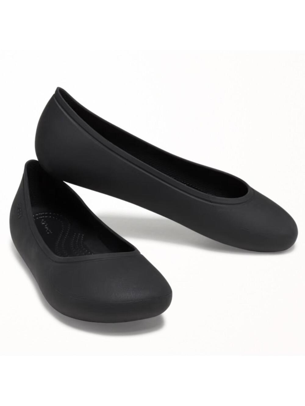 Crocs Black Brooklyn Ballet Flats size  6